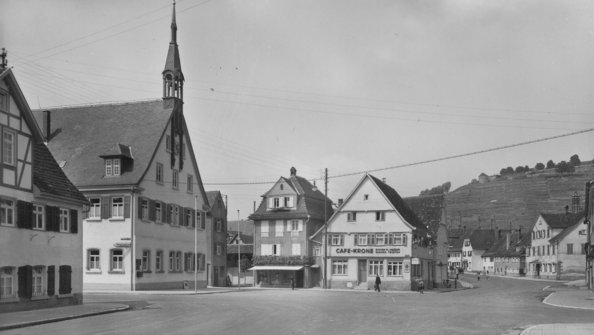 Marktplatz um 1950