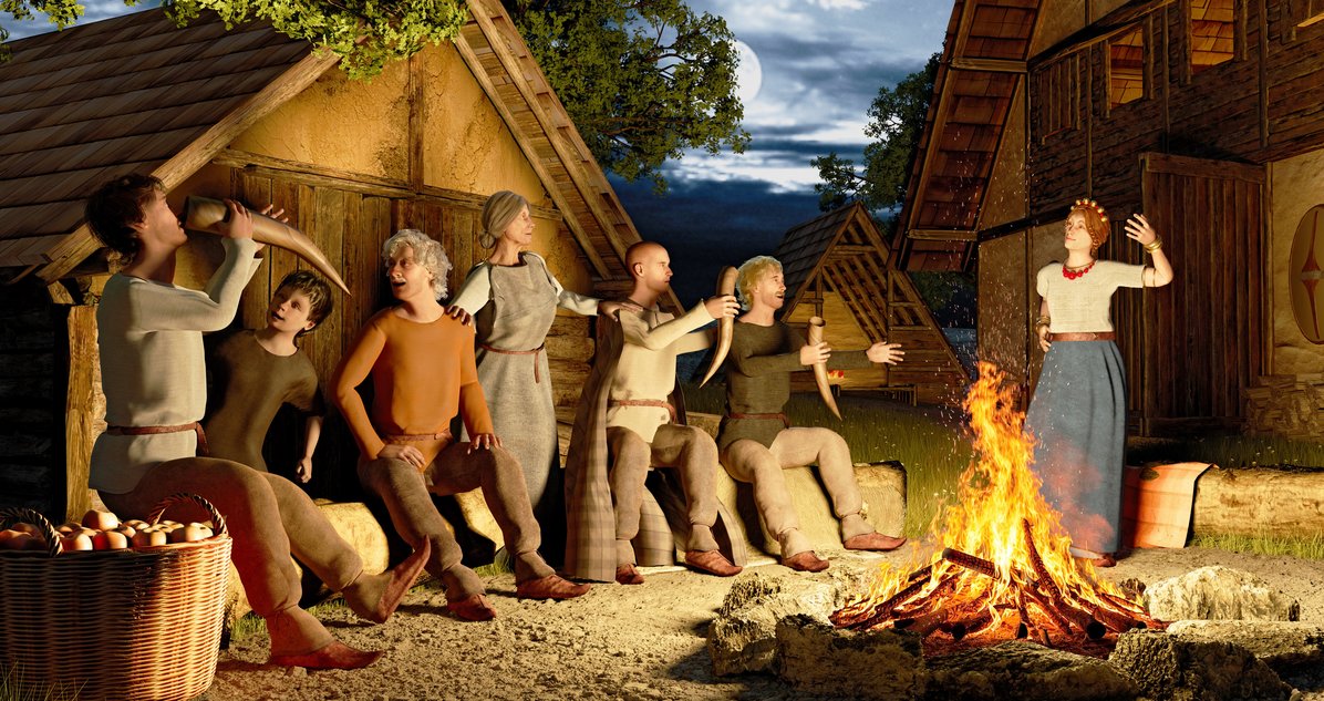 Frauengrab in Schöckingen