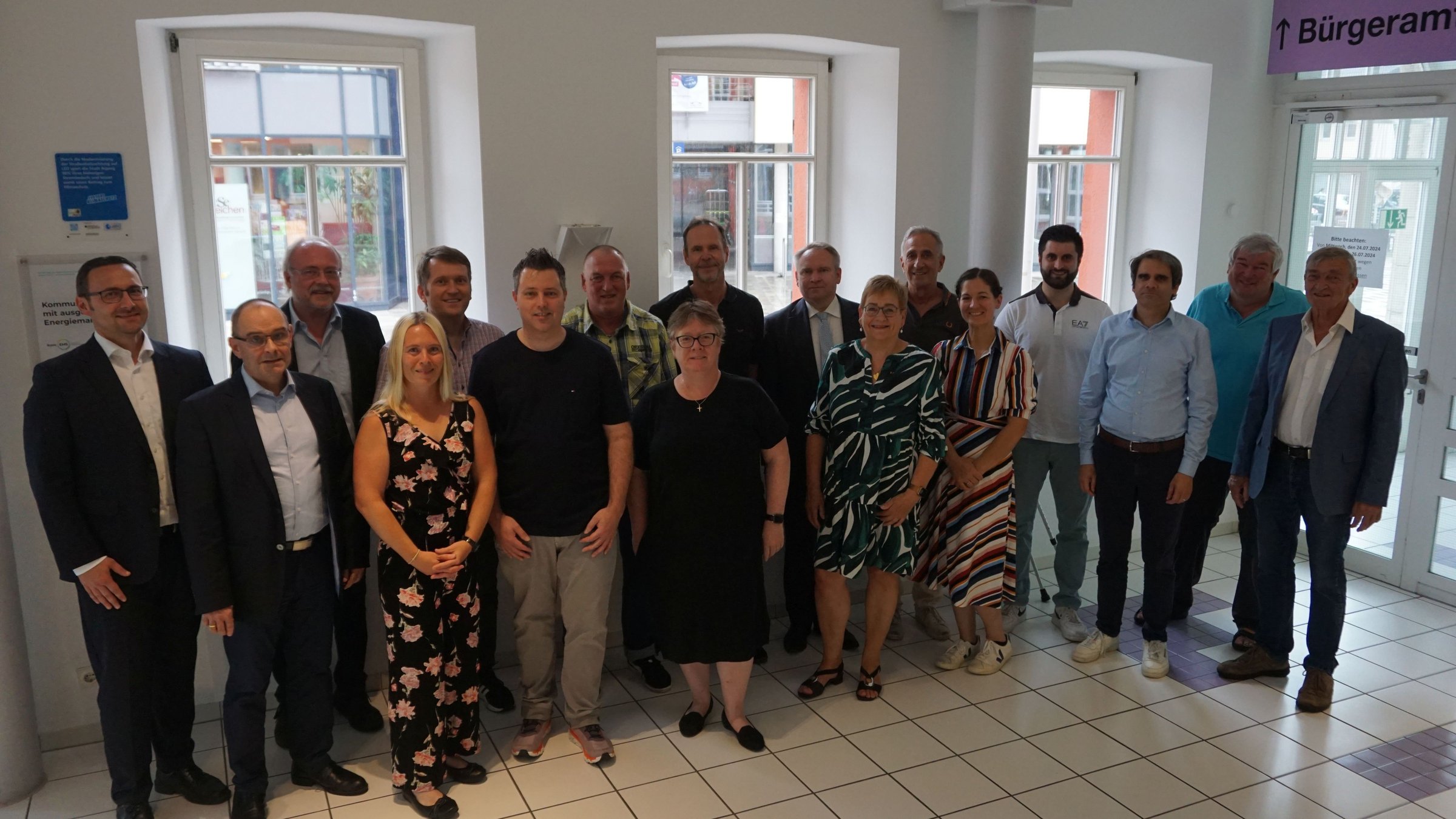 Der Asperger Gemeinderat: Es fehlen die Stadträte Gabi Stern und Michael Klumpp.