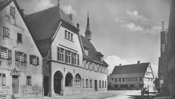 Das Rathaus vor 1955